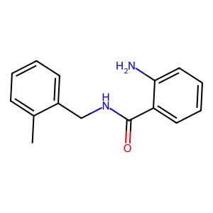 2-amino-N-(2-methylbenzyl)benzamide structure