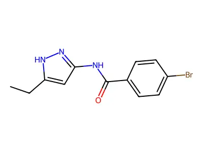 3-Benzamidoaminopyrazole deriv. 23 structure