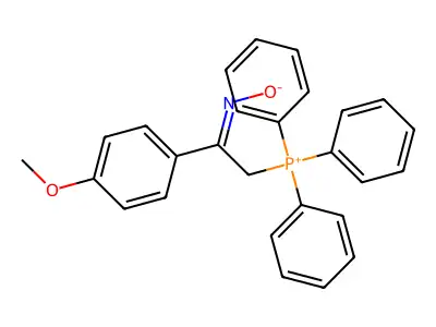 3-(4-Methoxyphenyl)-5,5,5-triphenyl-4,5-dihydro-1,2,5lambda~5~-oxazaphosphole structure