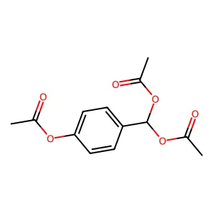 [4-(Acetyloxy)phenyl]methanediyl diacetate structure