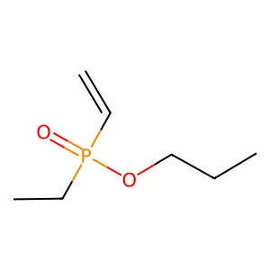 Phosphinic acid, ethenylethyl-, propyl ester structure