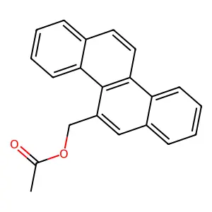 5-(Acetoxymethyl)chrysene structure