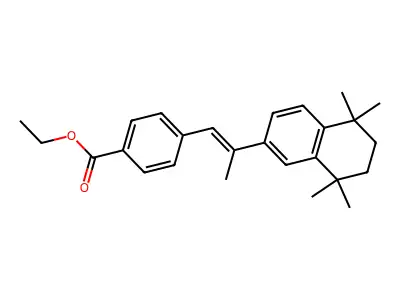 阿罗昔诺;阿罗昔诺乙酯 structure
