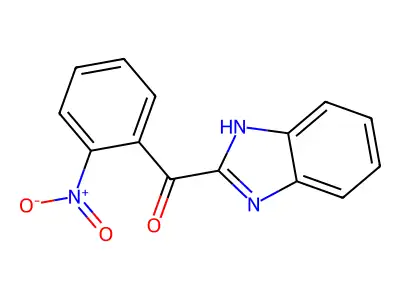 1H-benzimidazol-2-yl-(2-nitrophenyl)methanone structure