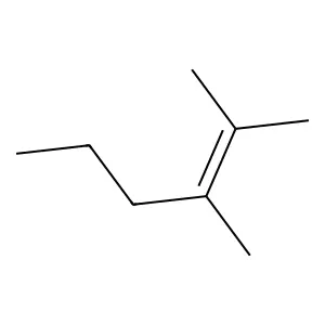 2,3-Dimethyl-2-hexene structure