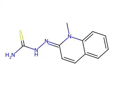 [(1-Methylquinolin-2-ylidene)amino]thiourea structure