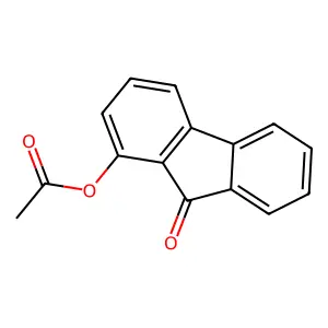 9-Oxo-9h-fluoren-1-yl acetate structure