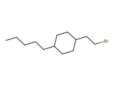 1-(Bromomethyl)-4-pentylcyclohexane structure