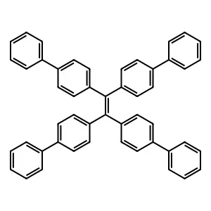 1-Phenyl-4-[1,2,2-tris(4-phenylphenyl)ethenyl]benzene structure