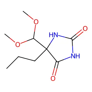 2-Iodo-6-isopropyl-3-methyl-2',4,4'-trinitrodiphenyl ether structure