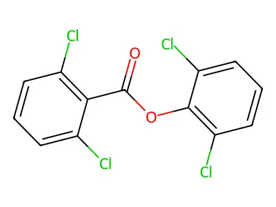 2,6-Dichlorophenyl 2,6-dichlorobenzoate structure