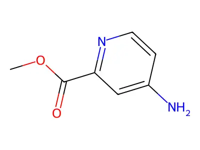 Methyl 4-aminopyridine-2-carboxylate structure