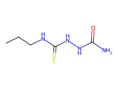 2-(Propylcarbamothioyl)hydrazine-1-carboxamide structure