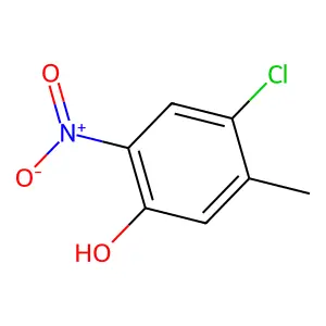 4-Chloro-5-methyl-2-nitrophenol structure