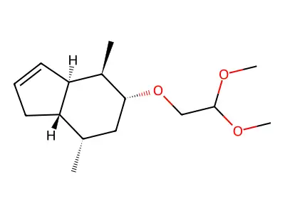 4,7-Methano-1H-indene, 5(or 6)-(2,2-dimethoxyethoxy)-3a,4,5,6,7,7a-hexahydro- structure