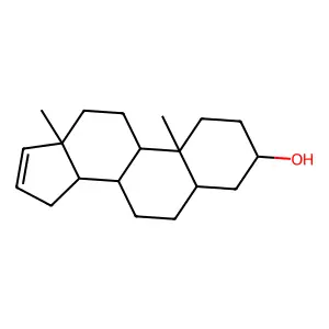 3β-雄甾烯醇 structure