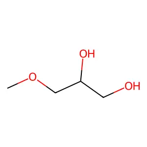 (2S)-3-methoxypropane-1,2-diol structure