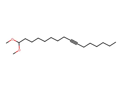 7-Hexadecyne, 16,16-dimethoxy- structure