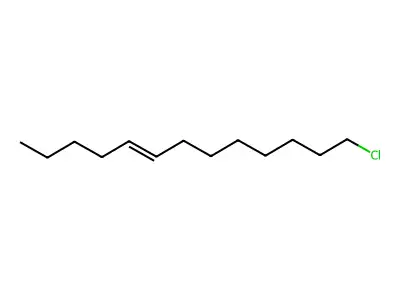 13-Chlorotridec-5-ene structure