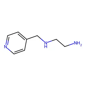 N-(4-Pyridylmethyl)ethylenediamine structure