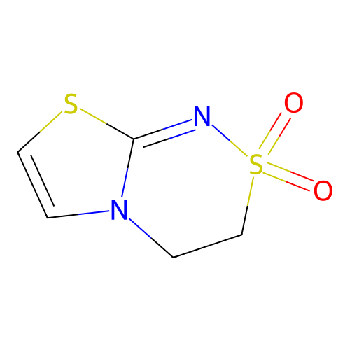 3,4-Dihydro[1,3]thiazolo[2,3-c][1,2,4]thiadiazine 2,2-dioxide structure