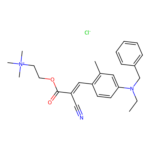 C25H32N3O2.Cl structure