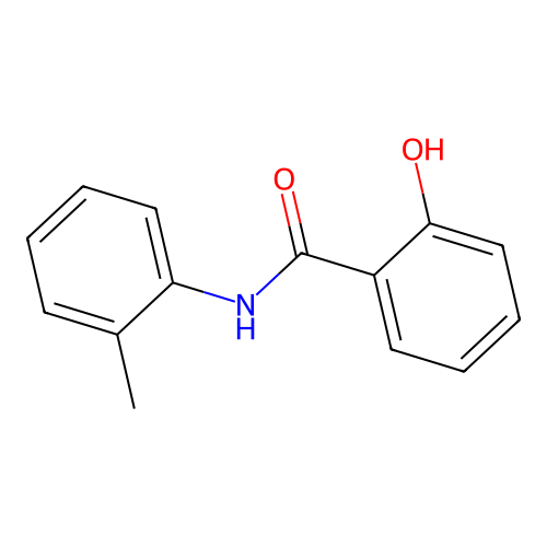 2-hydroxy-N-(2-methylphenyl)benzamide structure