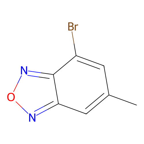Benzofurazan, 4-bromo-6-methyl- structure