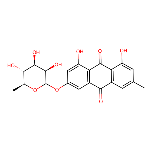 Frangulin structure