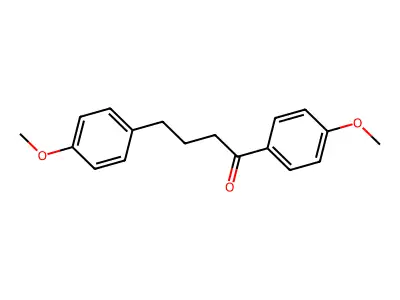 1,4-Bis(4-methoxyphenyl)butan-1-one structure