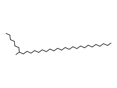 7-Methylhentriacontane structure