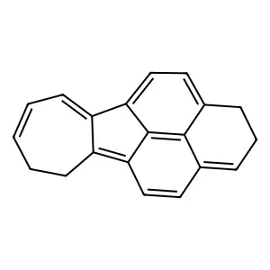 Azuleno(1,2,3-cd)phenalene, 4,5,11,12-tetrahydro- structure