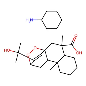 Palladate(2-), tetrakis(cyano-kappaC)-, potassium (1:2), (SP-4-1)- structure