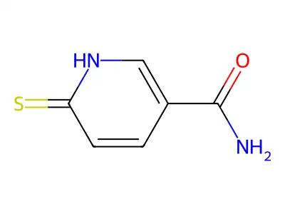 6-Mercaptonicotinamide structure