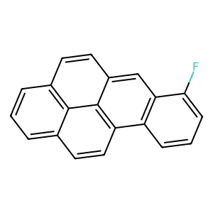 7-Fluorobenzo(a)pyrene structure