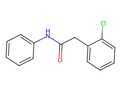 2-(2-chlorophenyl)-N-phenylacetamide structure