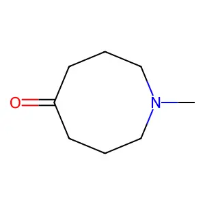 1-Methylhexahydroazocin-5-one structure