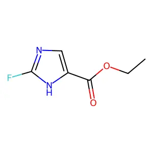 Ethyl 2-fluoro-1H-imidazole-5-carboxylate structure