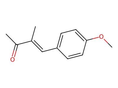 4-(4-Methoxyphenyl)-3-methylbut-3-en-2-one structure