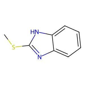 2-(Methylthio)benzimidazole structure