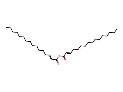 Hexadec-2-enoic anhydride structure