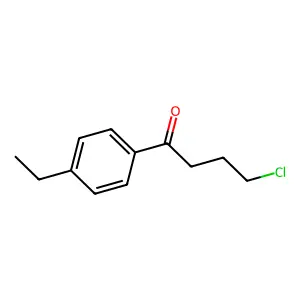 4-Chloro-4'-ethylbutyrophenone structure