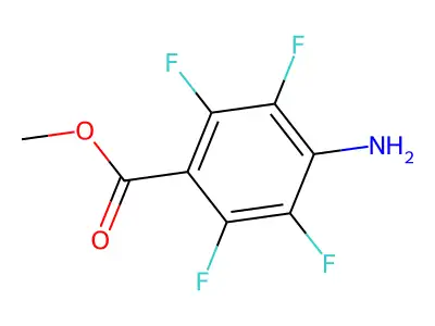 Methyl 4-amino-2,3,5,6-tetrafluorobenzoate structure