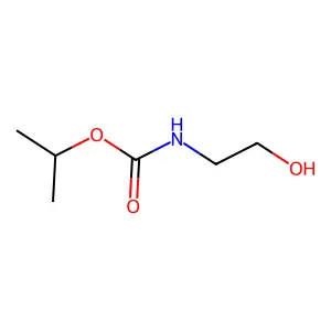 Propan-2-yl hydrogen (2-hydroxyethyl)carbonimidate structure