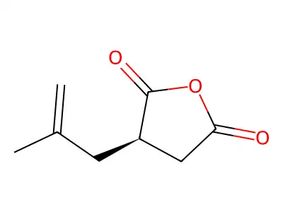 2,5-Furandione, dihydro-3-(tetraisobutenyl)- structure