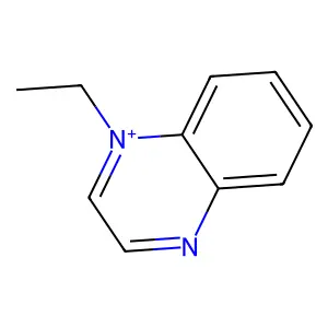 1-Ethylquinoxalin-1-ium structure