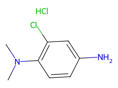 4-N,2-dichloro-1-N,1-N-dimethylbenzene-1,4-diamine structure