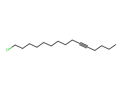 5-Pentadecyne, 15-chloro- structure