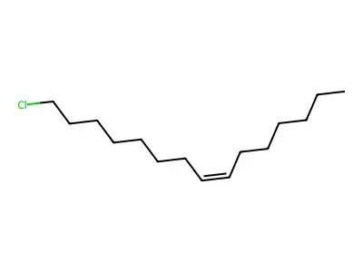15-Chloropentadec-7-ene structure