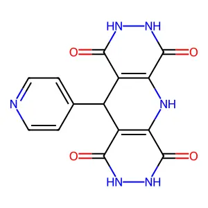 10-pyridin-4-yl-2,3,4,7,8,10-hexahydro-pyrido[2,3-d,5,6-d']d structure